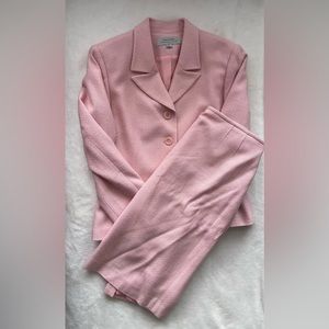 Pink Tahari Suit, Jacket and Skirt